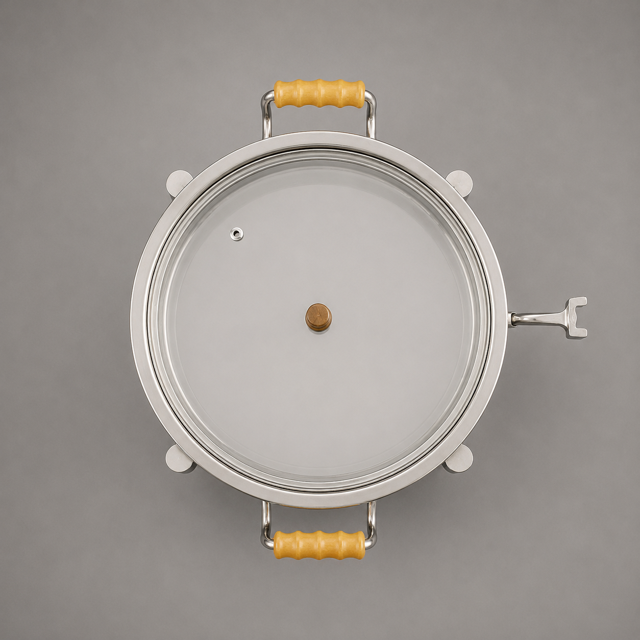 Classic Roll-Top Round Chafer