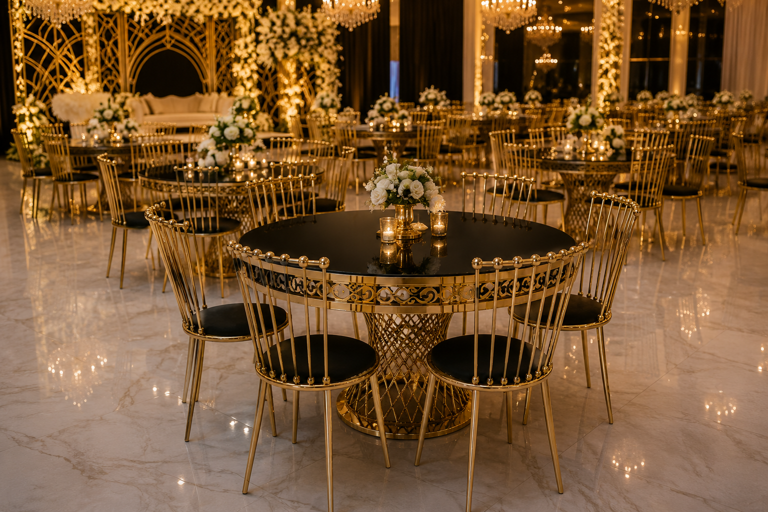 Crown Back Chair
