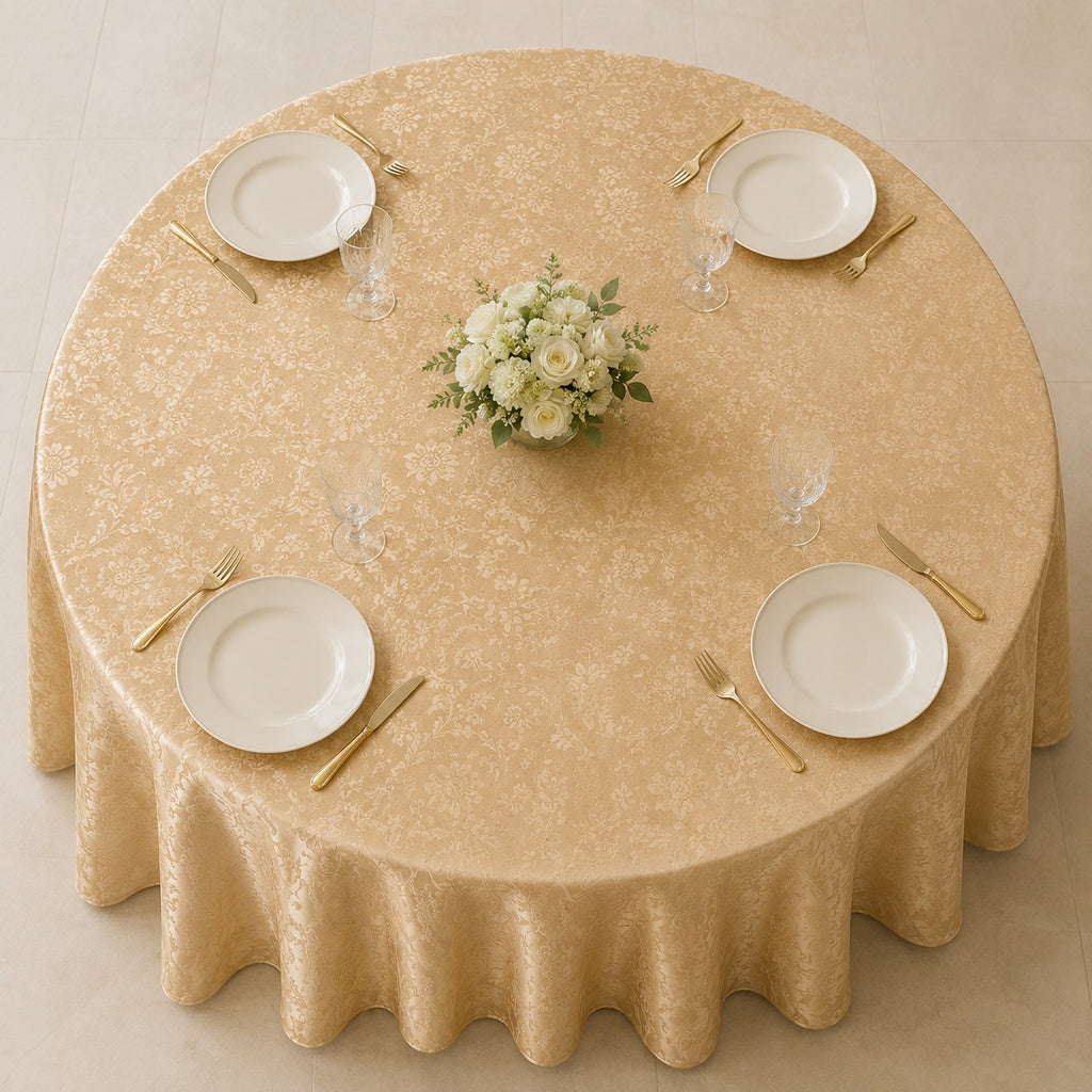 Royal Gold Damask Table Linen