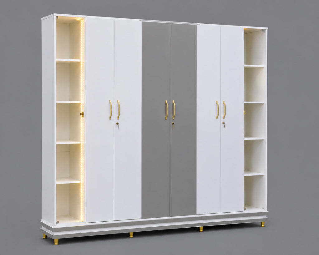 Aurora Luxe LED Bedroom Set
