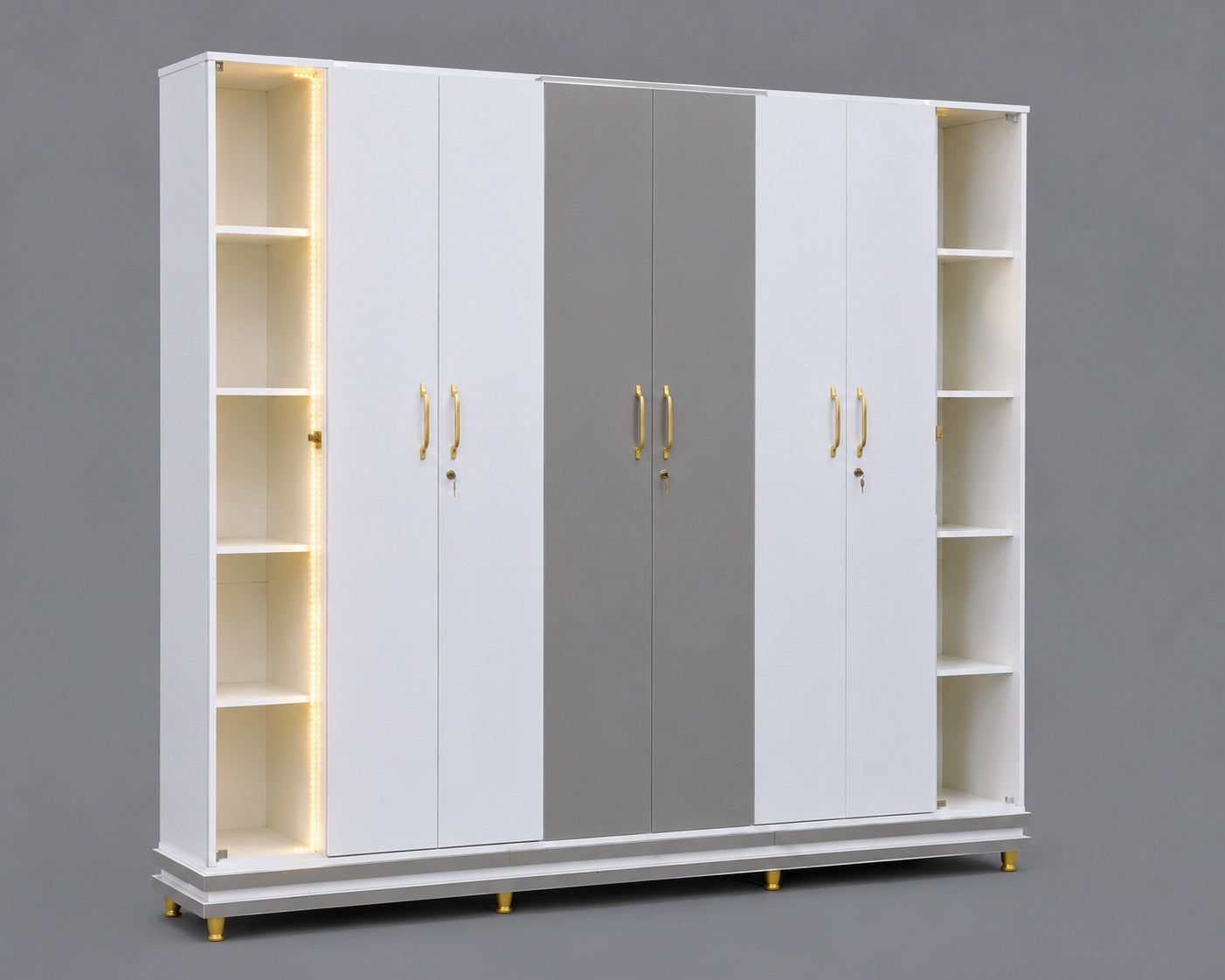 Aurora Luxe LED Bedroom Set
