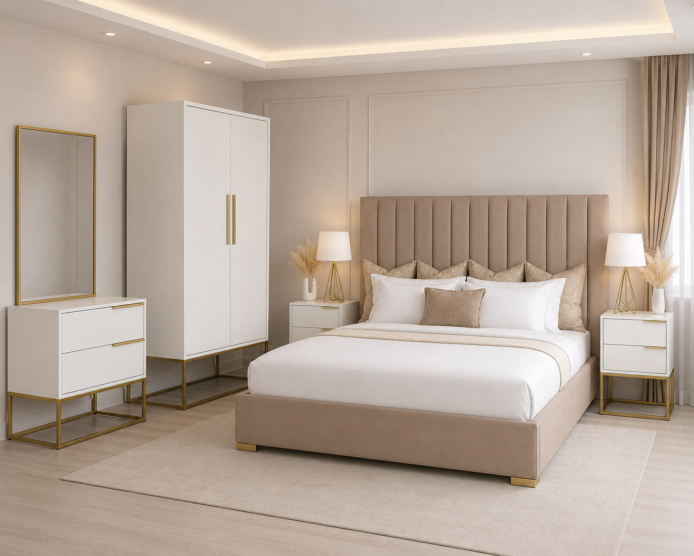 Nordic Luxe Bedroom Set