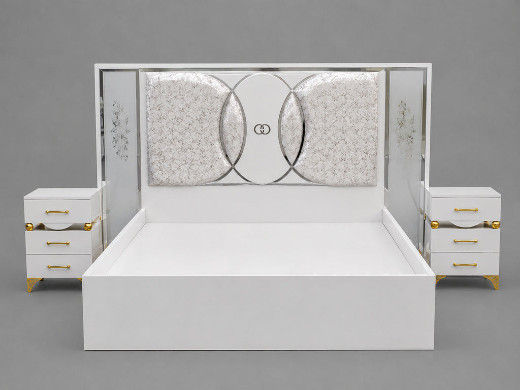 Royal White Luxury Bedroom Set