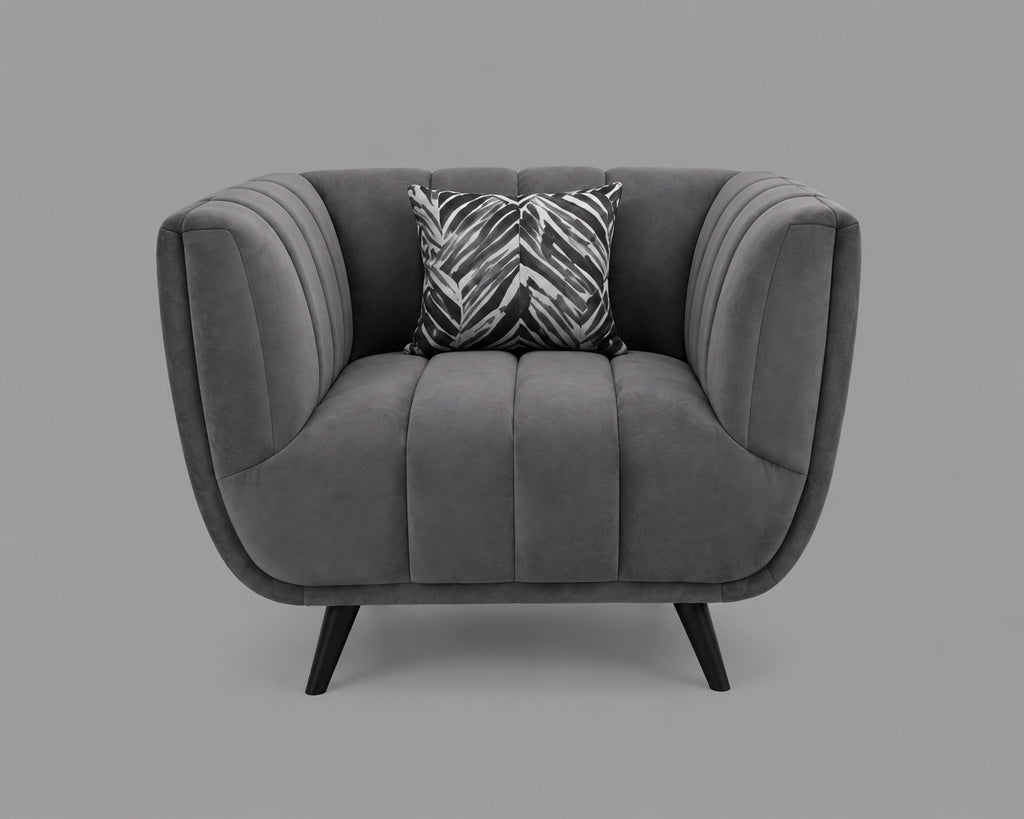 Urban Grey Lounge Sofa Set
