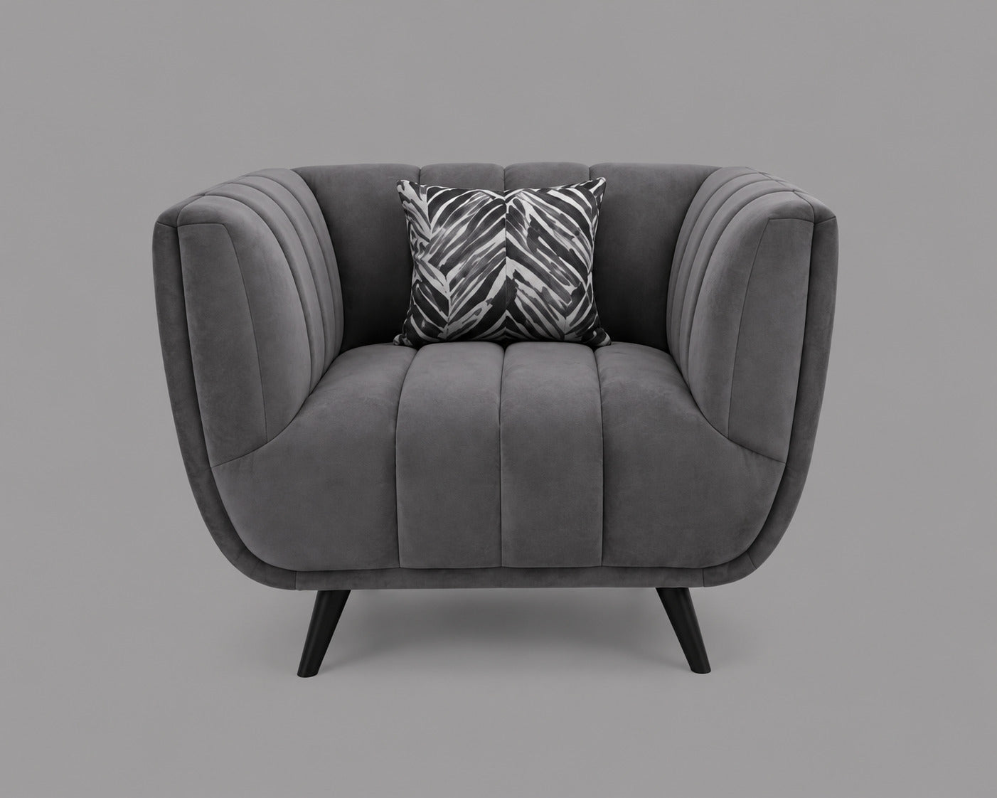 Urban Grey Lounge Sofa Set