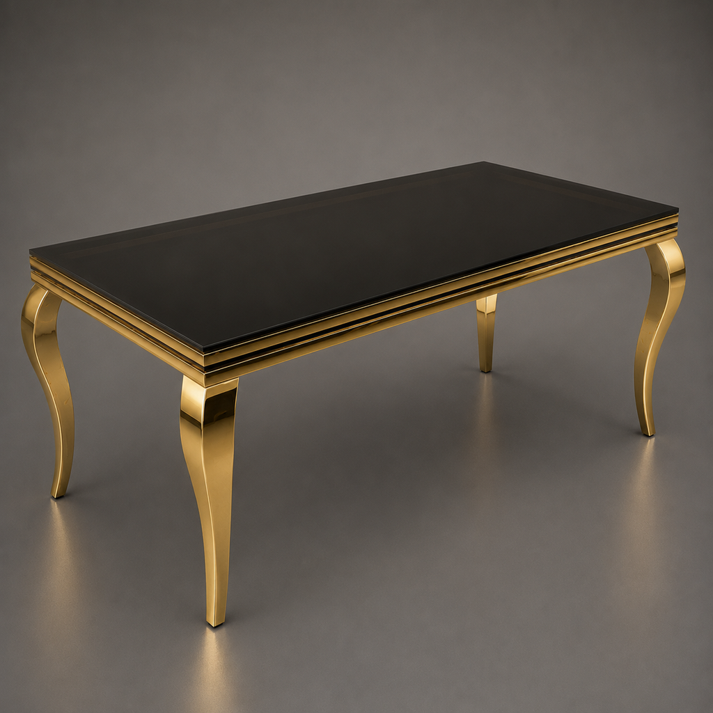 Mesh-Back Luxury Dining Set