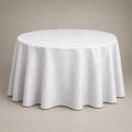 Classic White Damask Table Linen