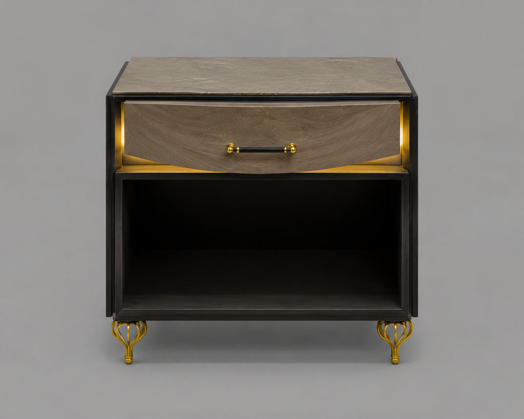 Midnight Gold Executive Bedroom Set