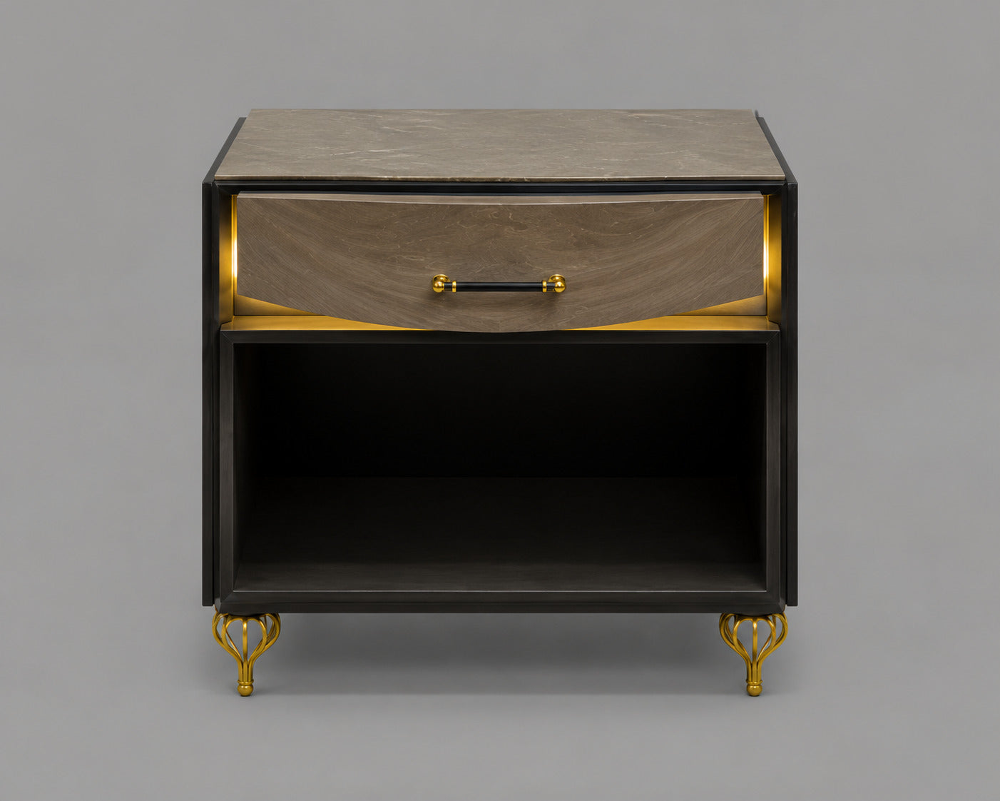 Midnight Gold Executive Bedroom Set