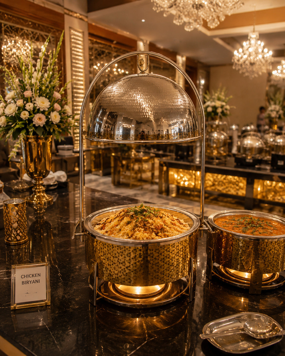 Royal Hammered Dome Chafer