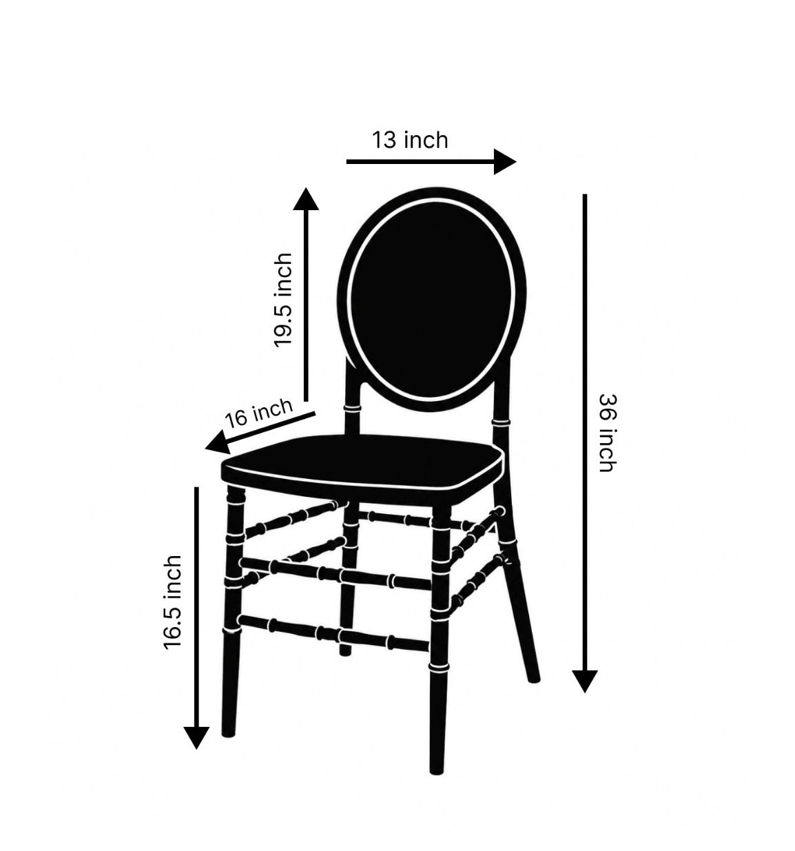Flower Chiavari Chair