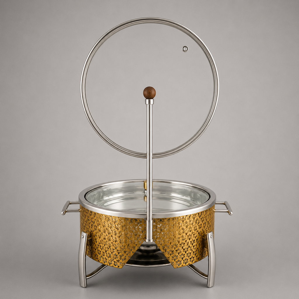 Golden Pattern Round Chafer