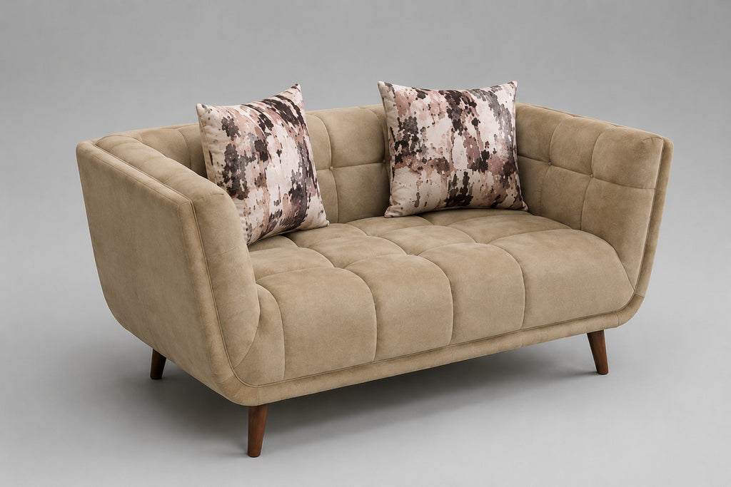 Modern Beige Premium Sofa Set