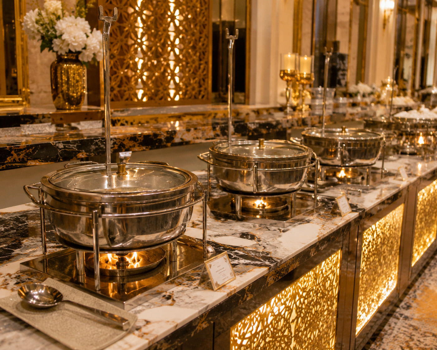 Elite Stainless Round Chafer