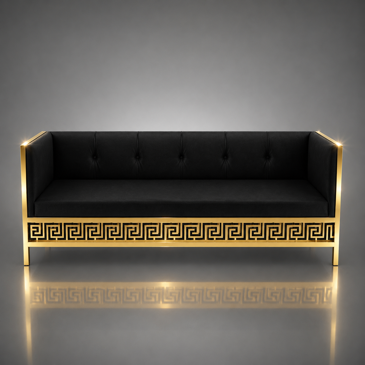 Greek Key Pattern Sofa