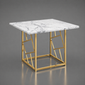 Geometric Gold Table