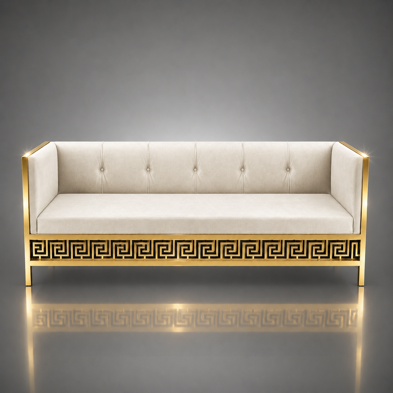 Greek Key Pattern Sofa