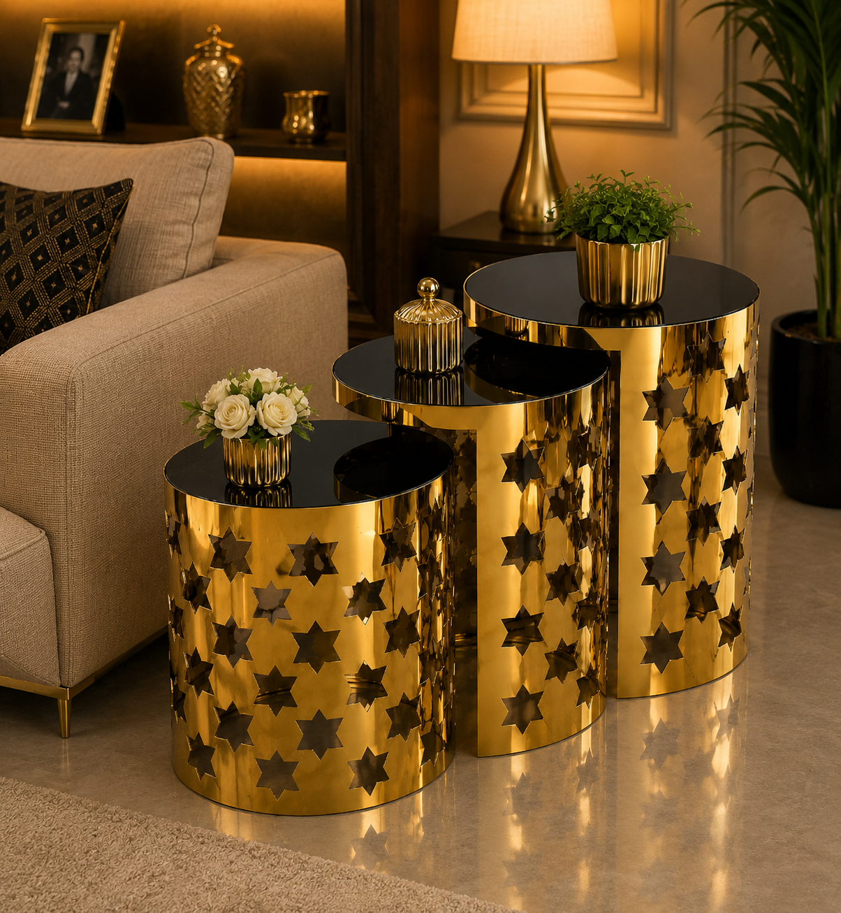Luxury Pedestal Table