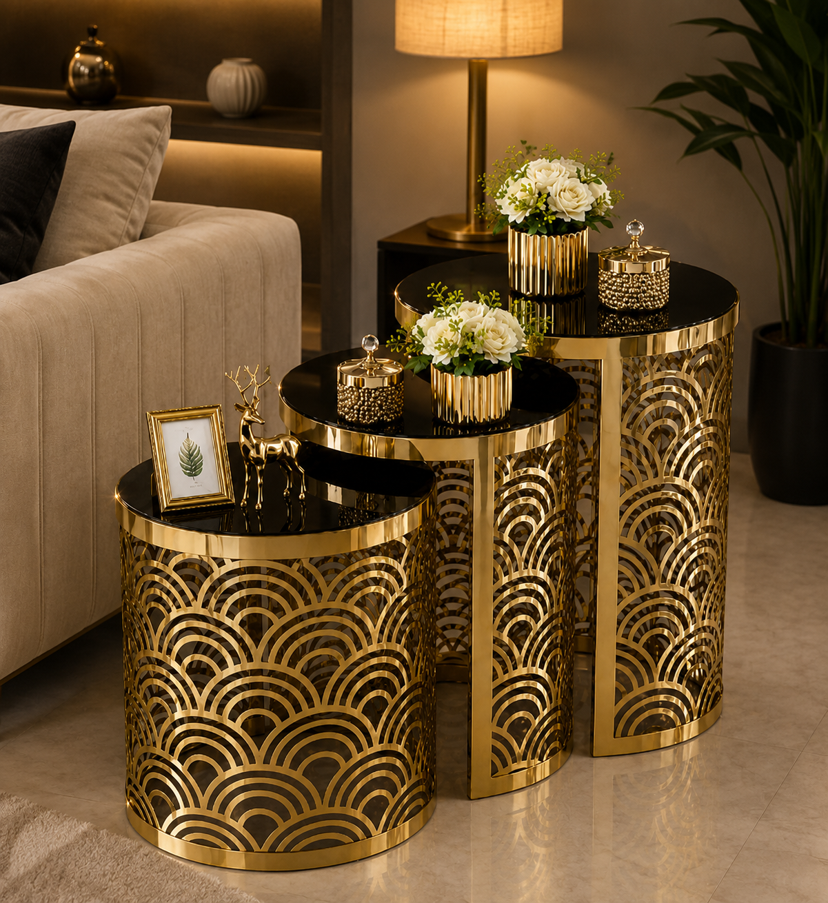 Luxury Pedestal Table