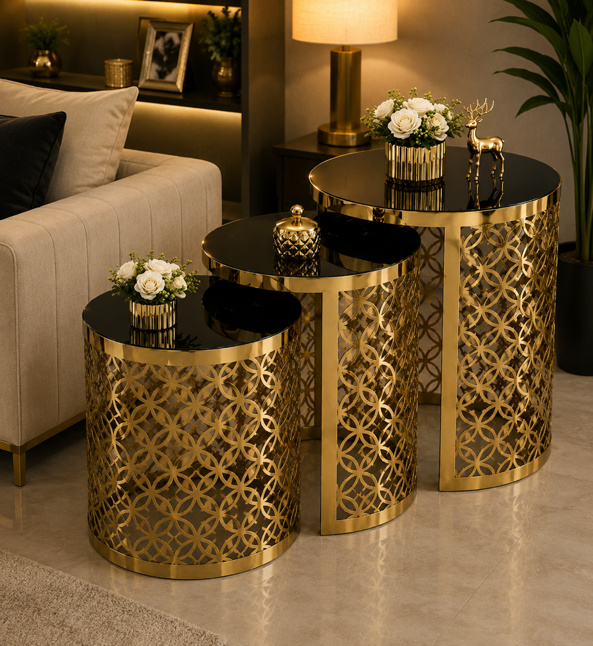 Luxury Pedestal Table