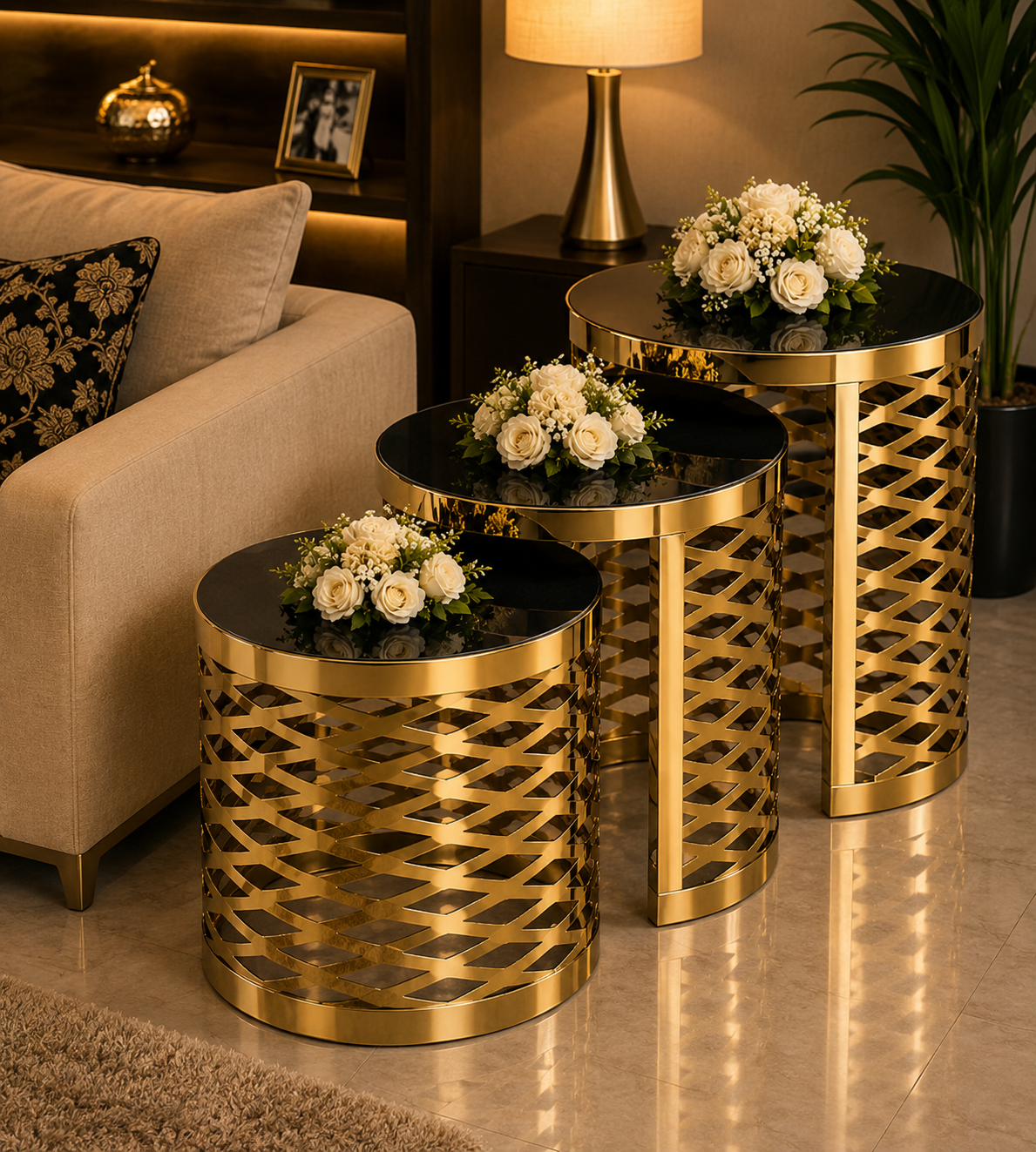 Luxury Pedestal Table