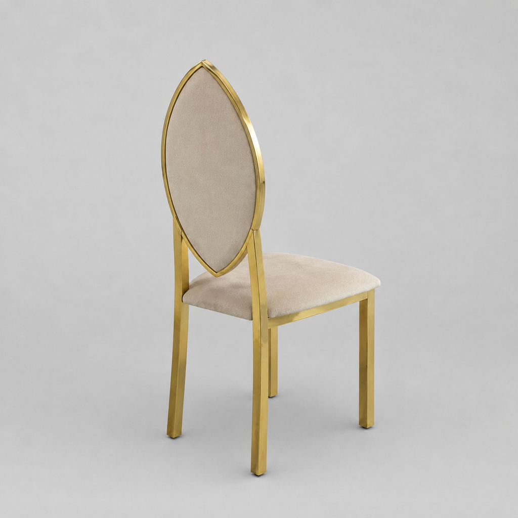 Almond Pattern Home Decor Chair