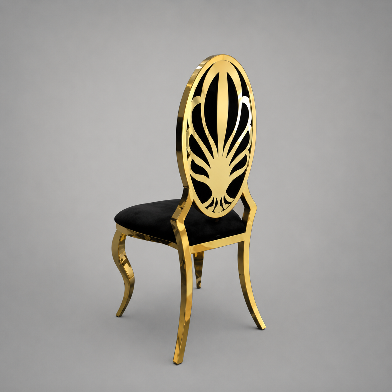 Oval-Back Dior Banquet Chair