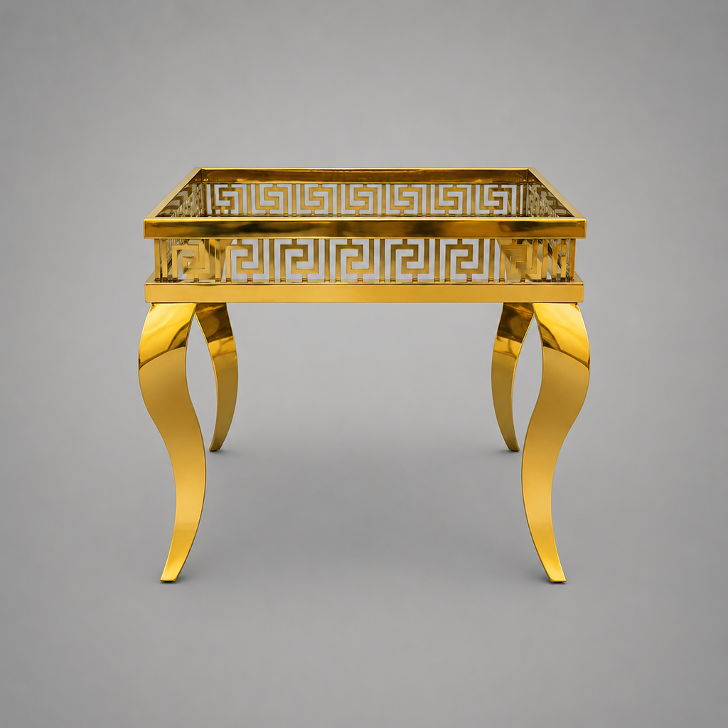 Luxury Gold Console Table