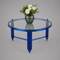 Royal Blue Round Table