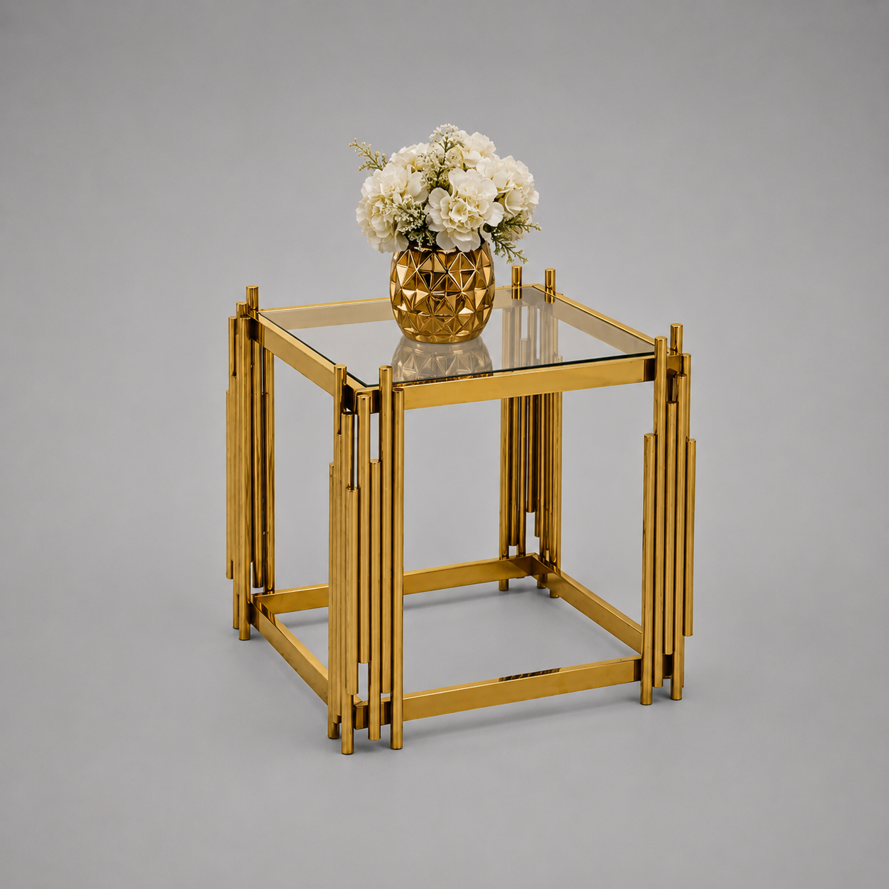 Luxury Gold Side Table