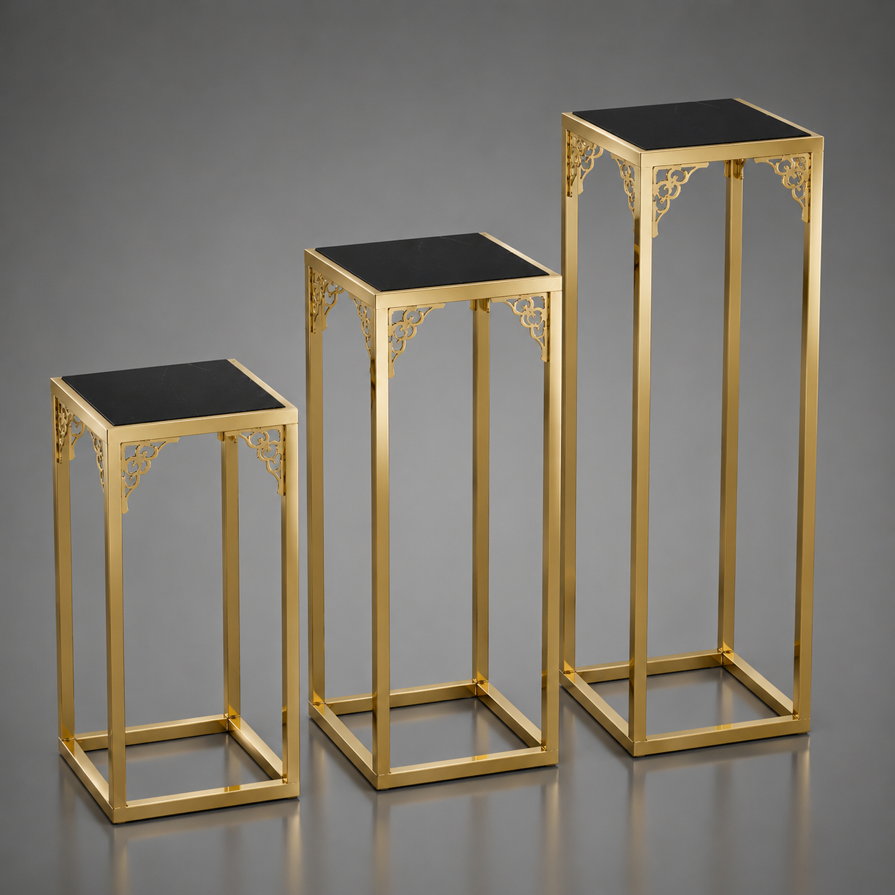 Luxury Flower Stand Deco (Set of 3)