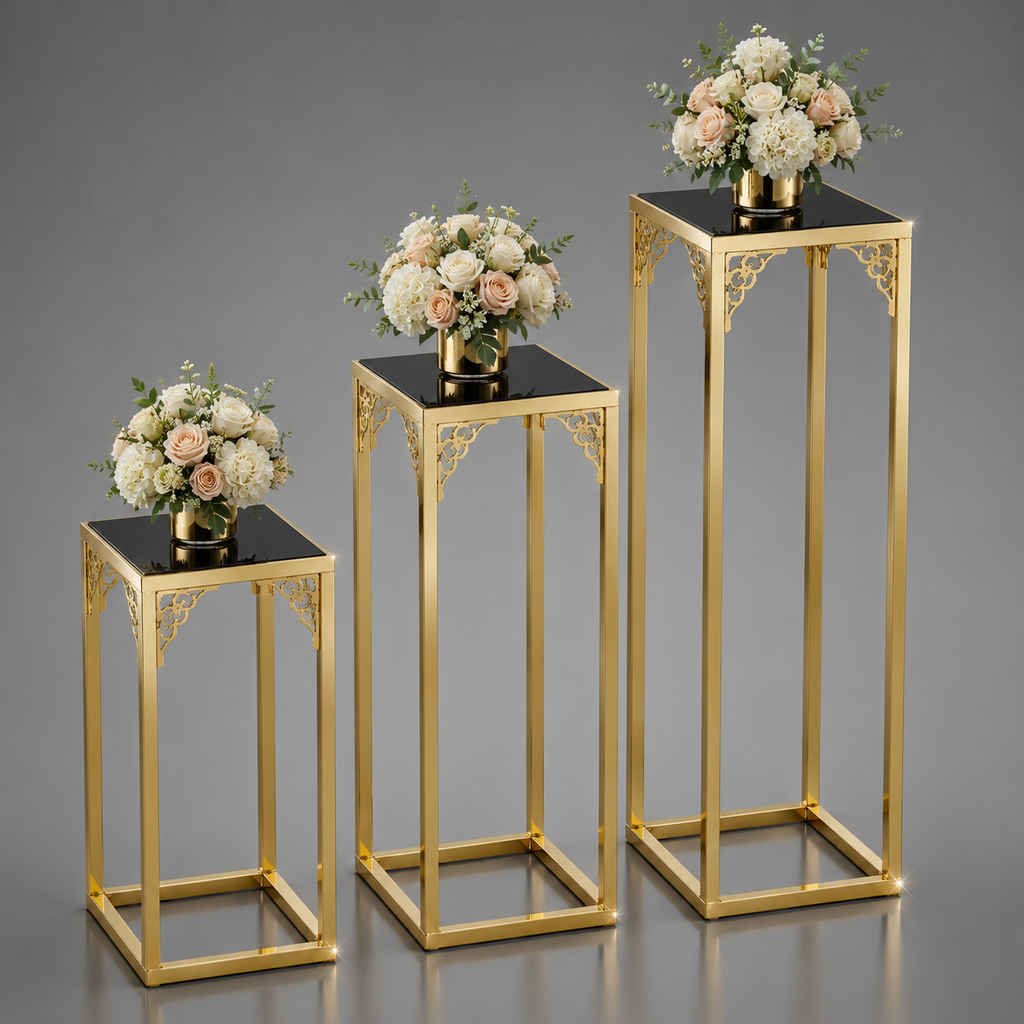 Luxury Flower Stand Deco (Set of 3)