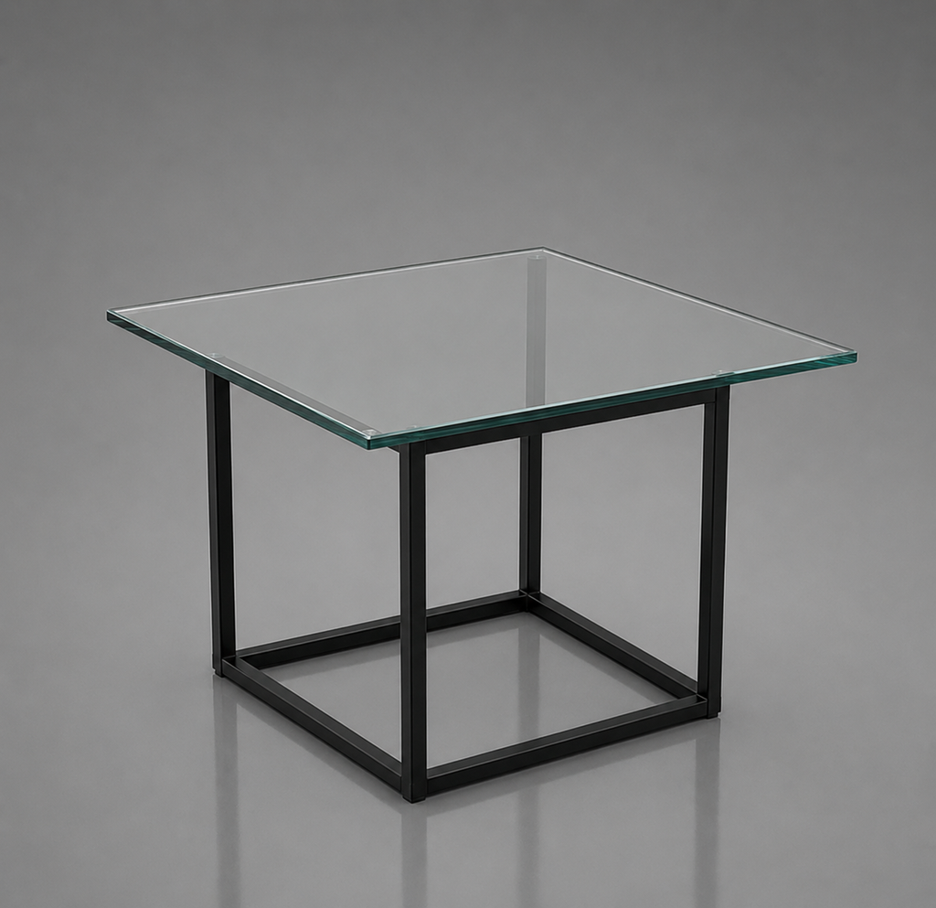 Black Cube Table