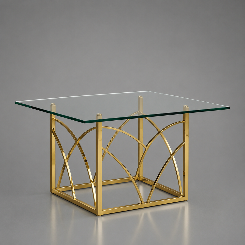Arched Gold Table