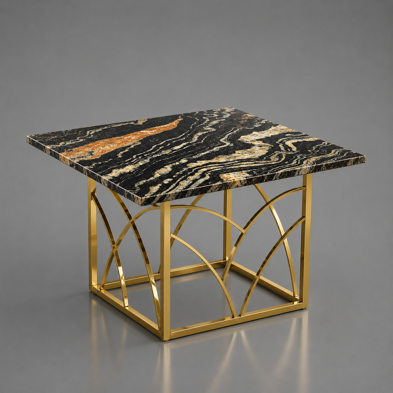 Arched Gold Table