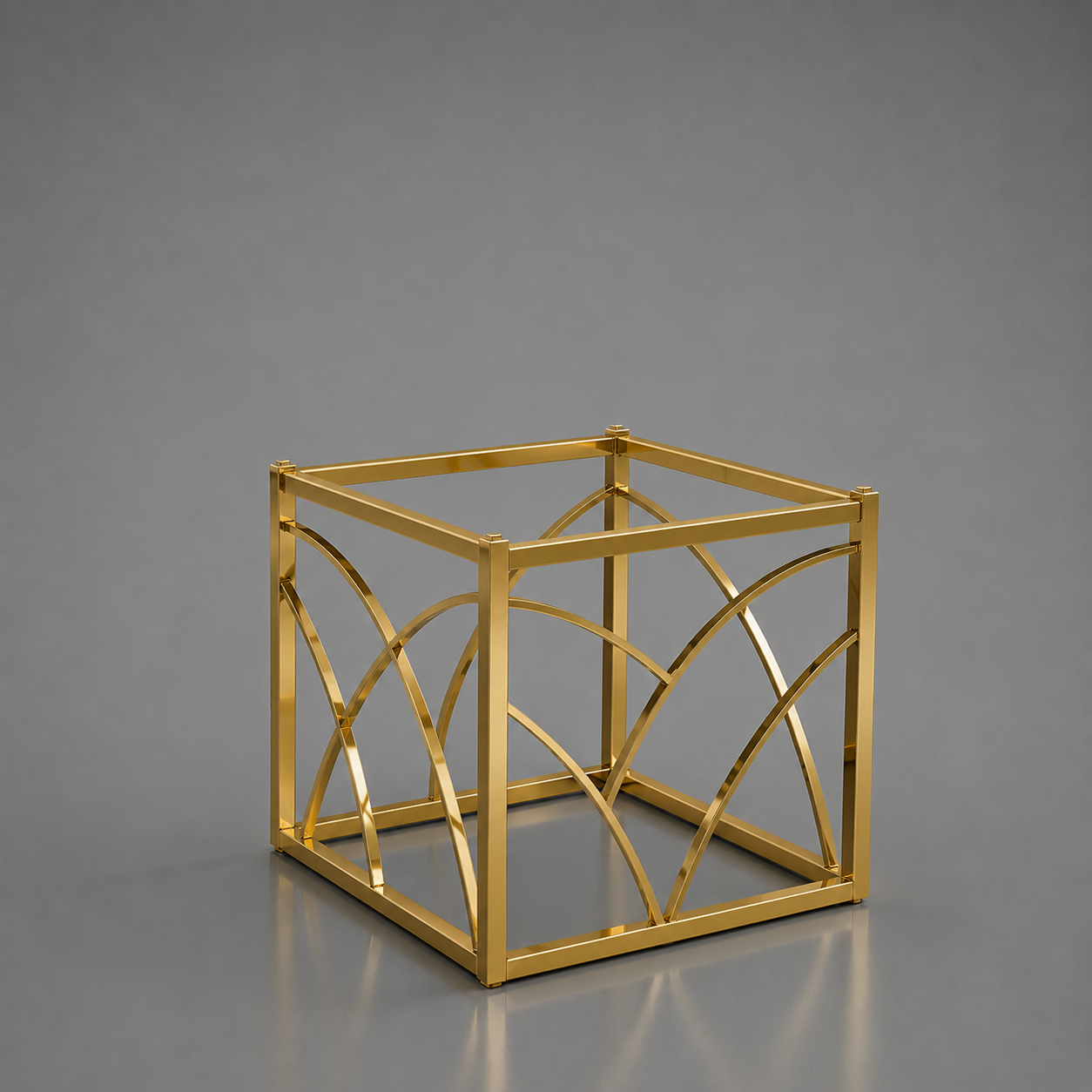 Arched Gold Table