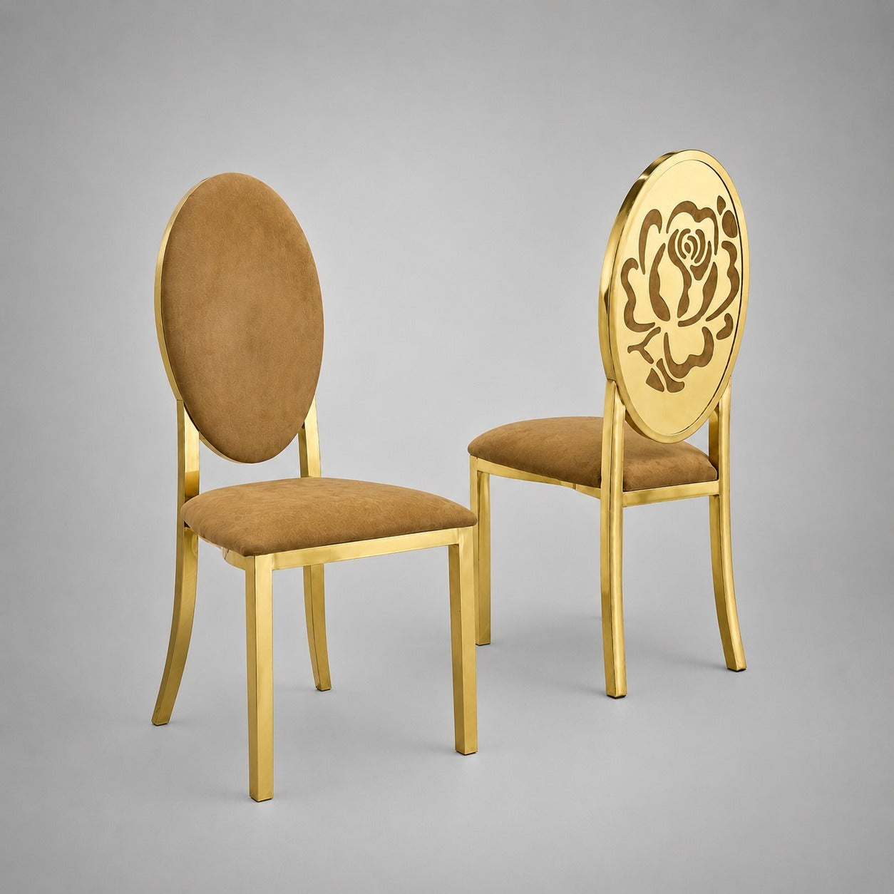 Rose Oval Banquet Chair
