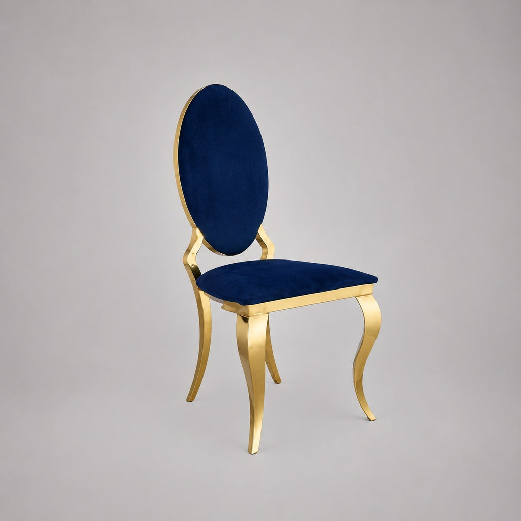 Oval-Back Dior Banquet Chair