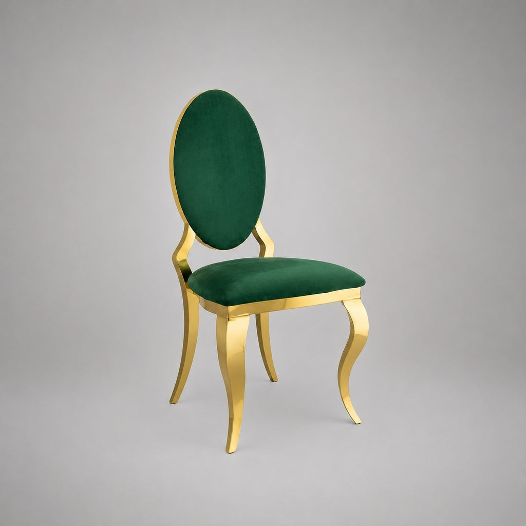 Oval-Back Dior Banquet Chair