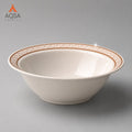 Patterned Gold Serving Bowl