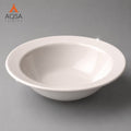 Plain White Soup Bowl