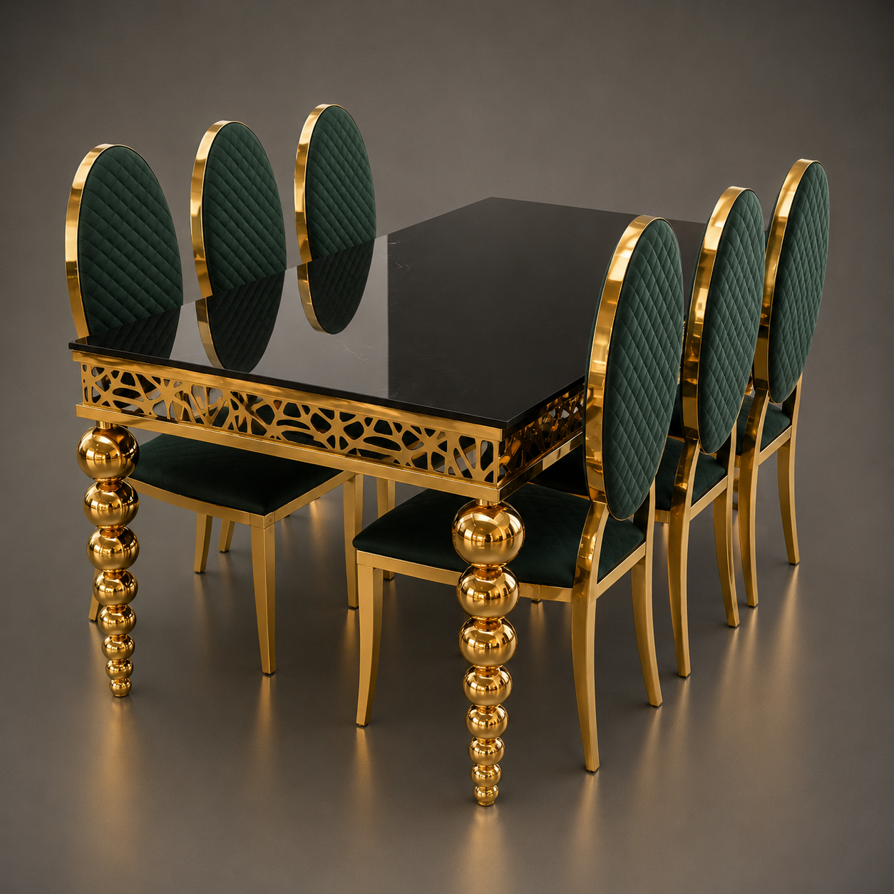 Stacked Ball Luxury Dining Set