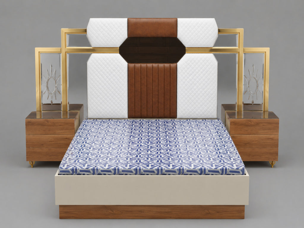 Walnut Elite Bedroom Set
