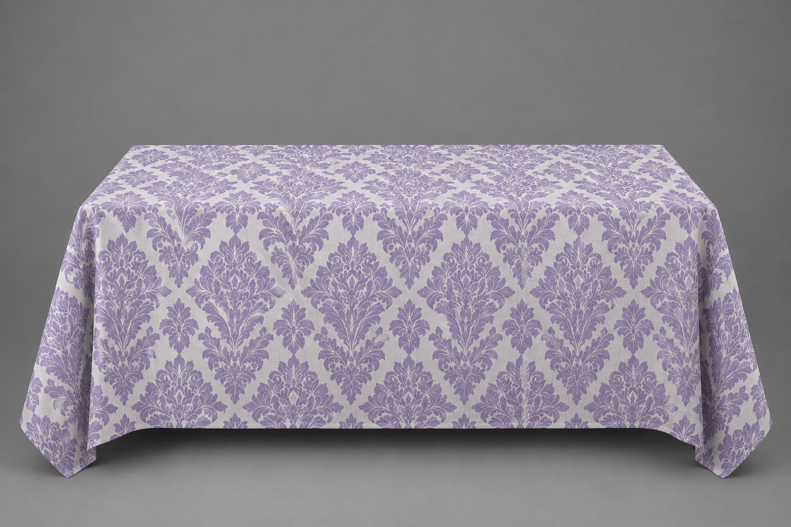 Lavender Damask Banquet Linen