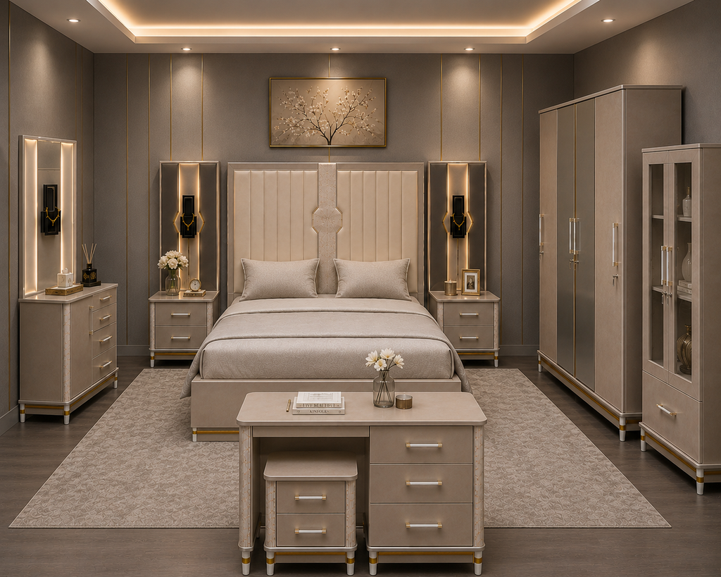 Imperial Pearl Bedroom Set