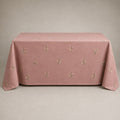 Blush Floral Rectangular Table Linen