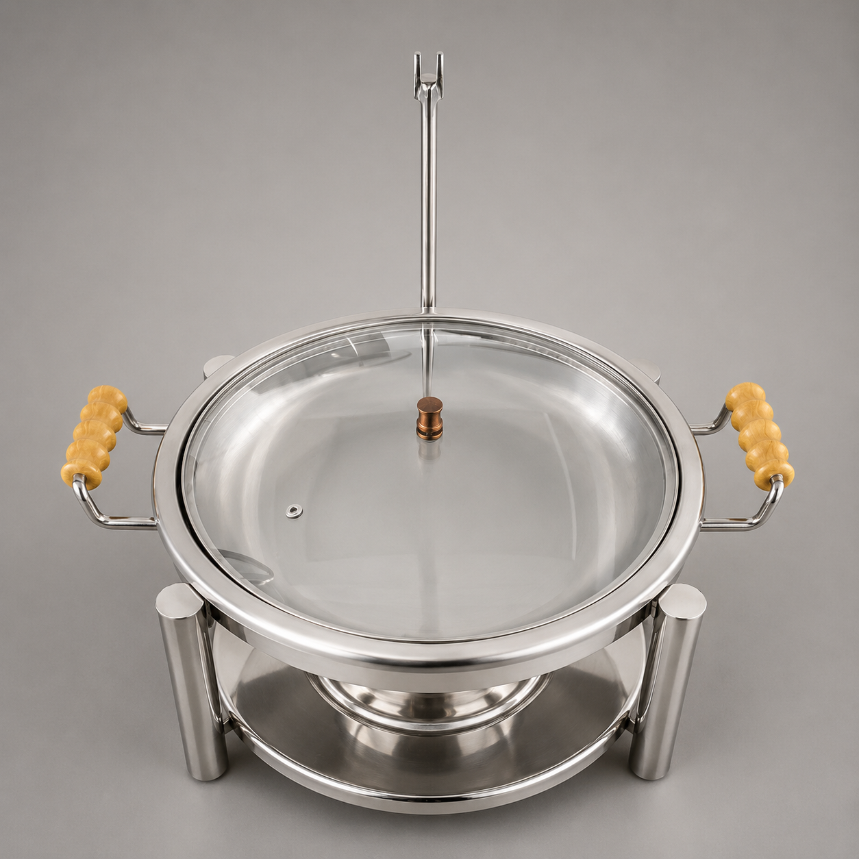 Classic Roll-Top Round Chafer