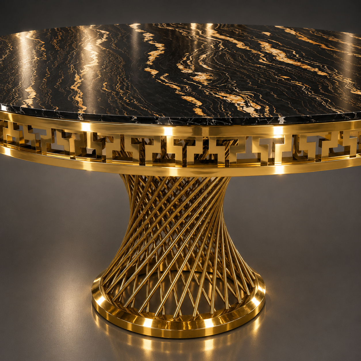 Multiple Criss-Cross Dining Set