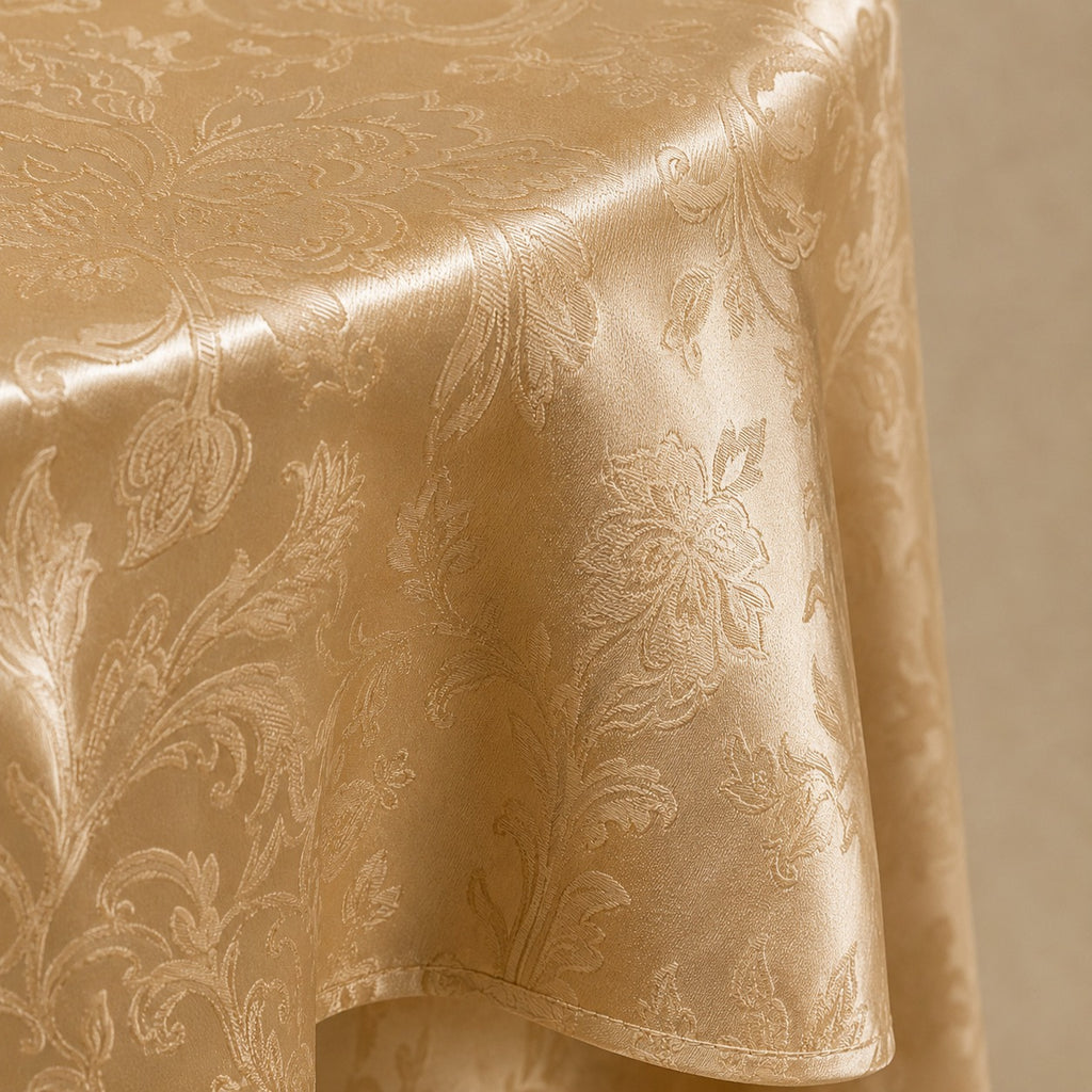 Royal Gold Damask Table Linen