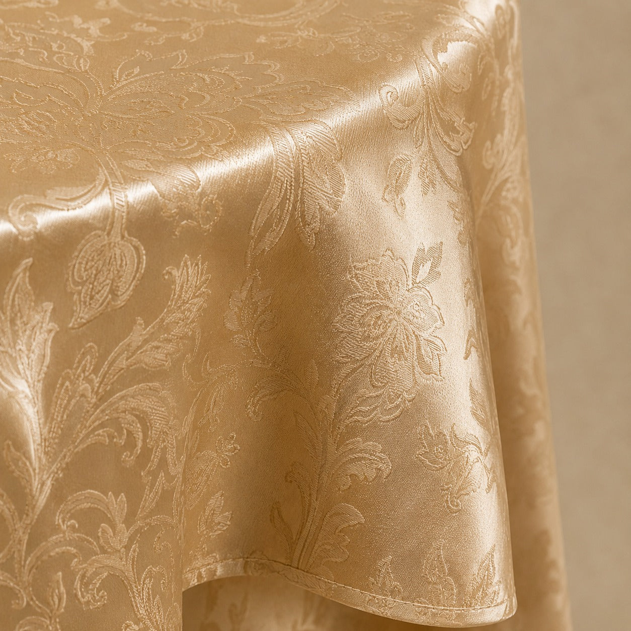Royal Gold Damask Table Linen